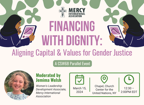 Mercy Global Action Hosts CSW Parallel Event 